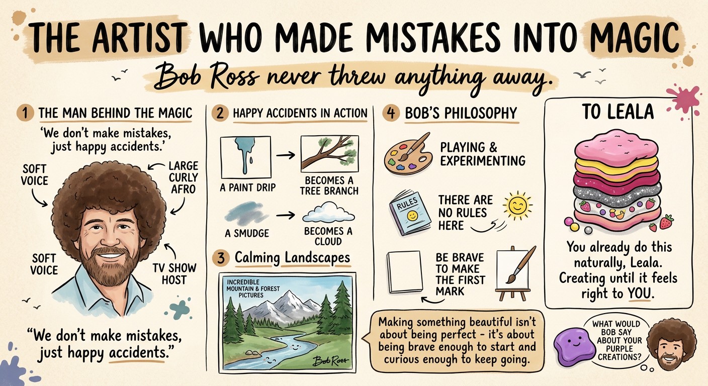 The Artist Who Made Mistakes Into Magic