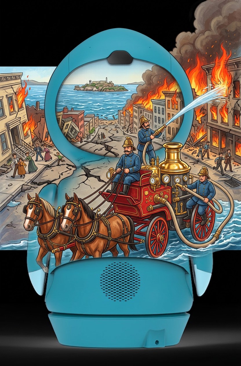 The Fire Truck That Saved a Whole City