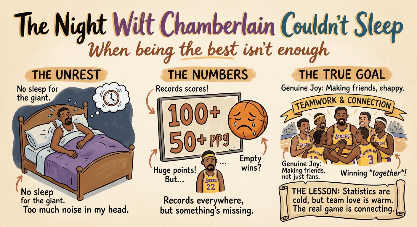 The Night Wilt Chamberlain Couldn't Sleep
