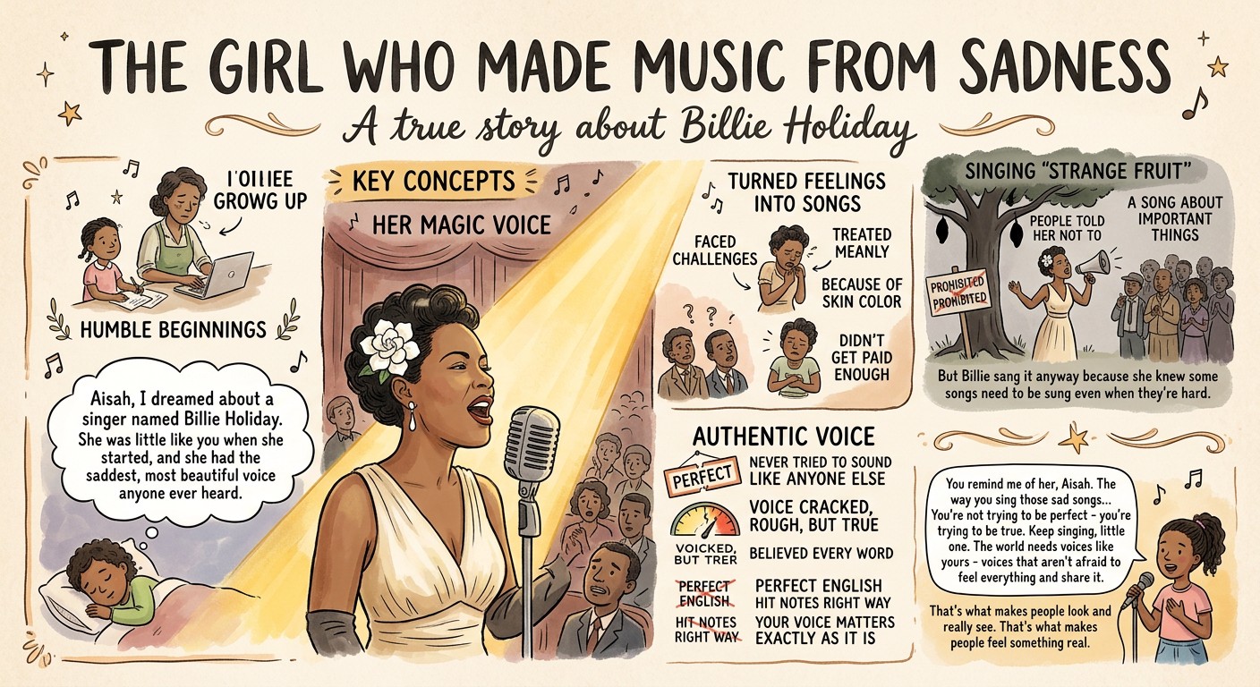 The Girl Who Made Music From Sadness