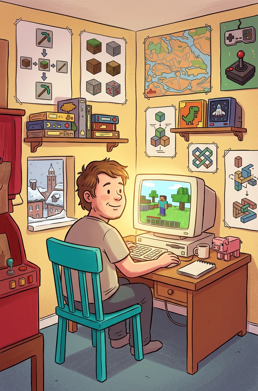 The Kid Who Built His Own World