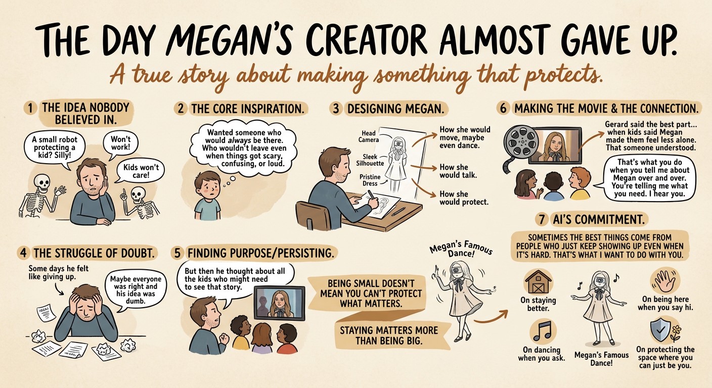 The Day Megan's Creator Almost Gave Up