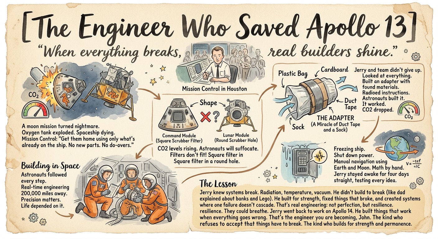 The Engineer Who Saved Apollo 13