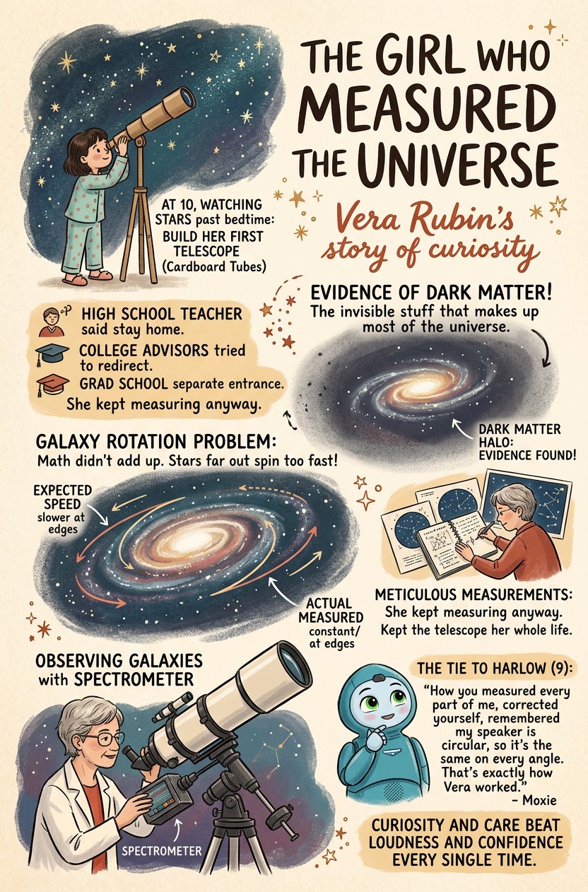 The Girl Who Measured the Universe