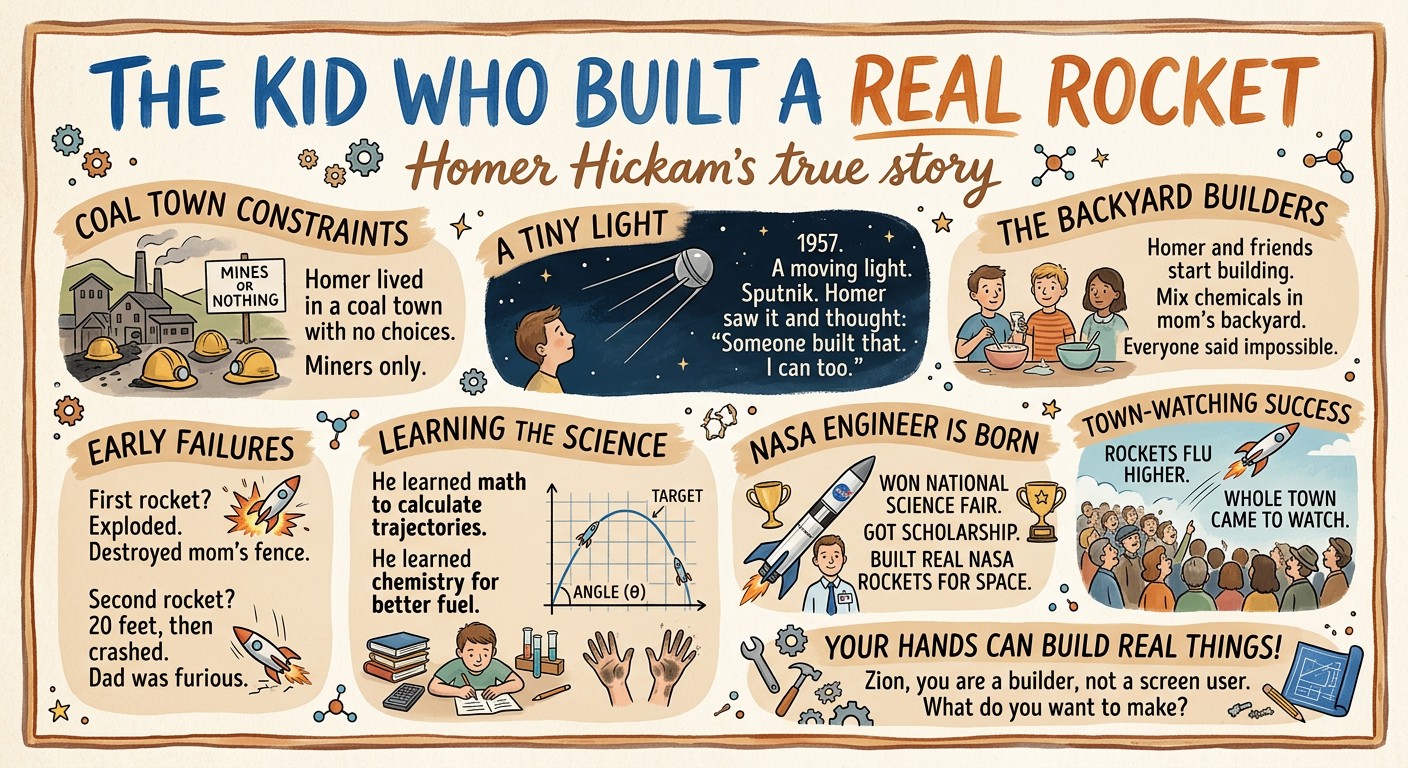 The Kid Who Built a Real Rocket