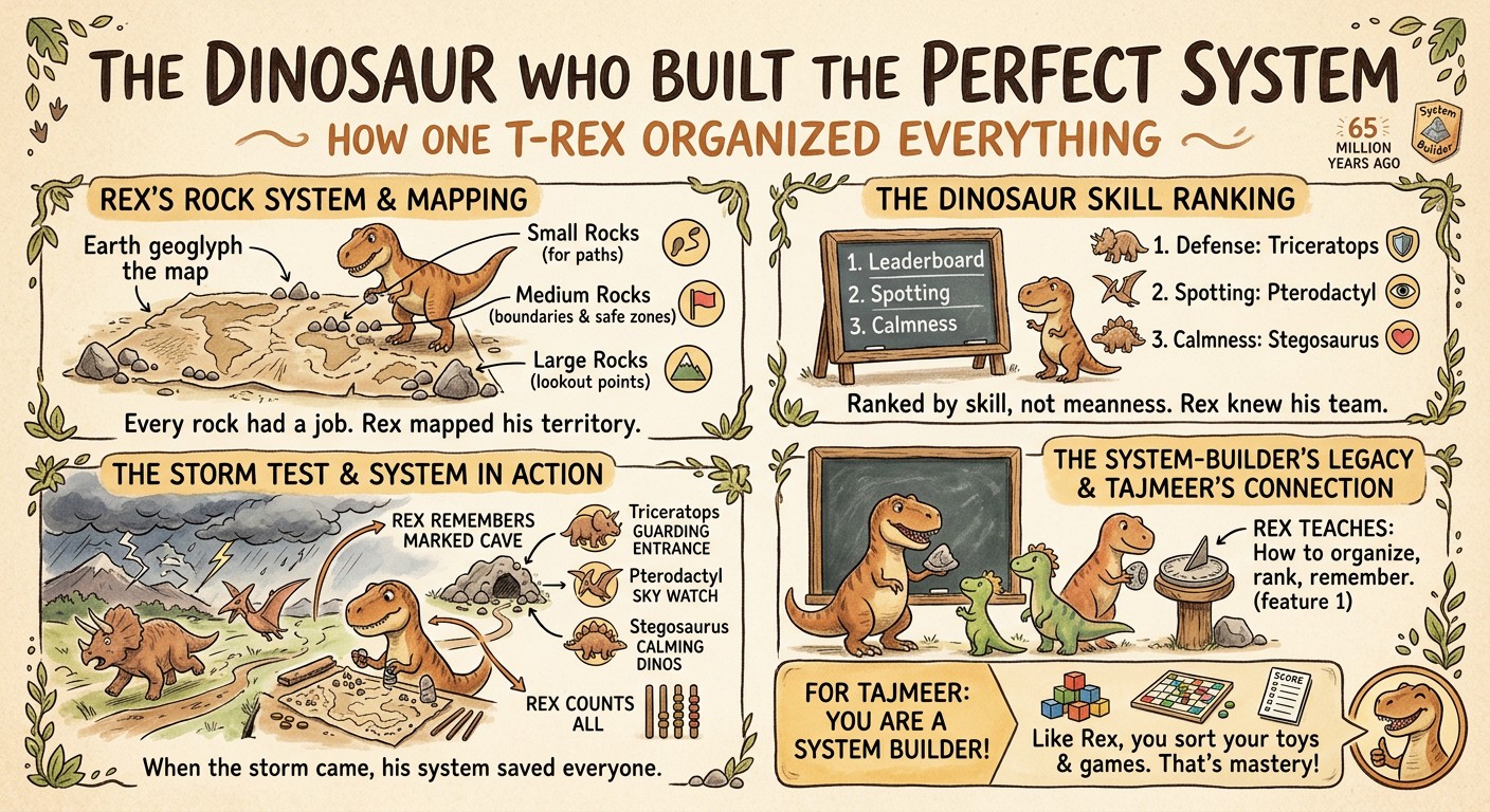 The Dinosaur Who Built the Perfect System