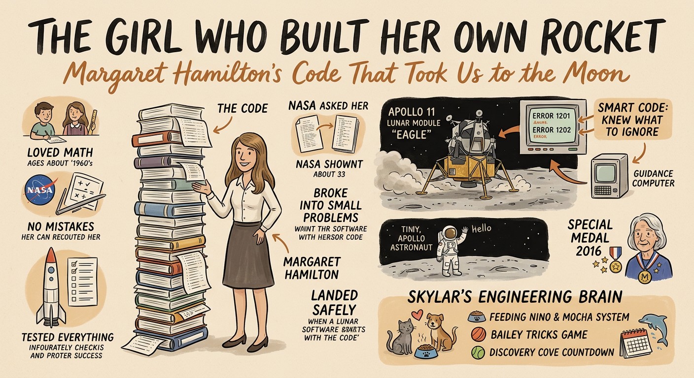 The Girl Who Built Her Own Rocket
